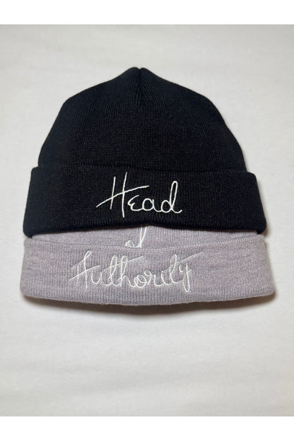 “Black&Gray” Stacked Beanie